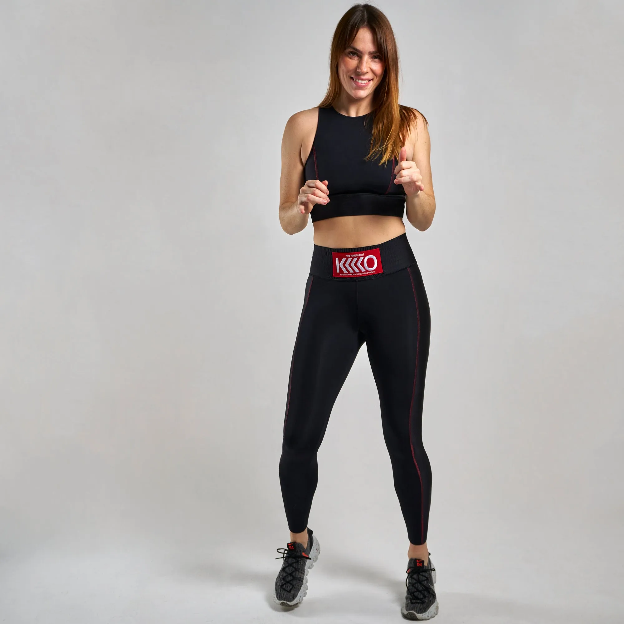 Kick-in legging in Black - Redd Edition