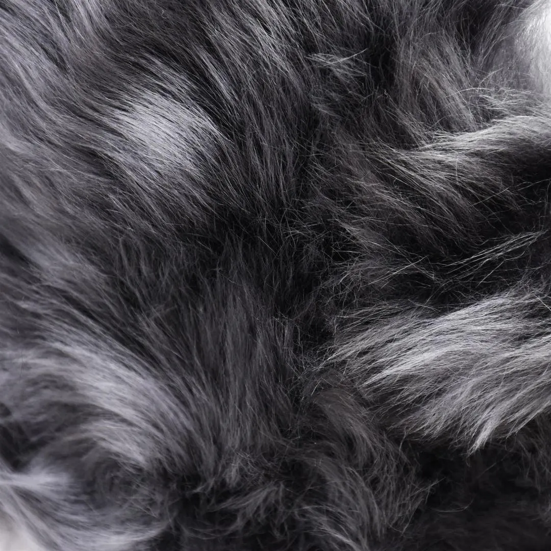 Ladies Womens Toscana Real Sheepskin Headband Neck Scarf Elasticated