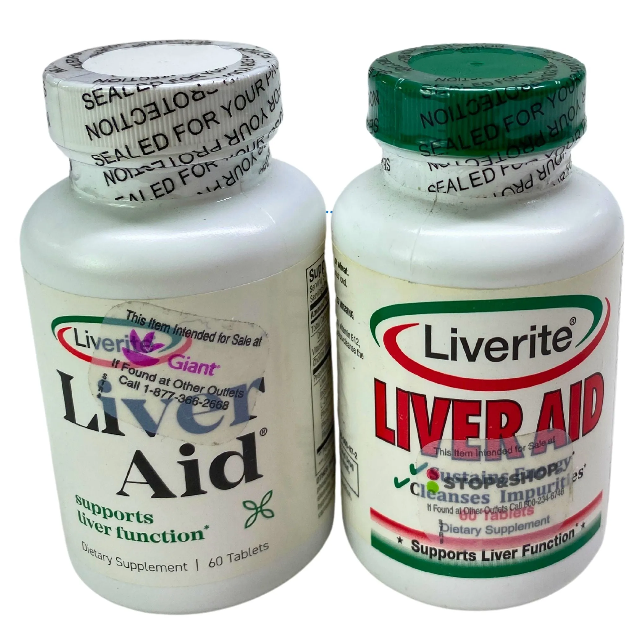 Liverite Liver Aid Supports Liver Function Dietary Supplement (18 Pcs Lot)