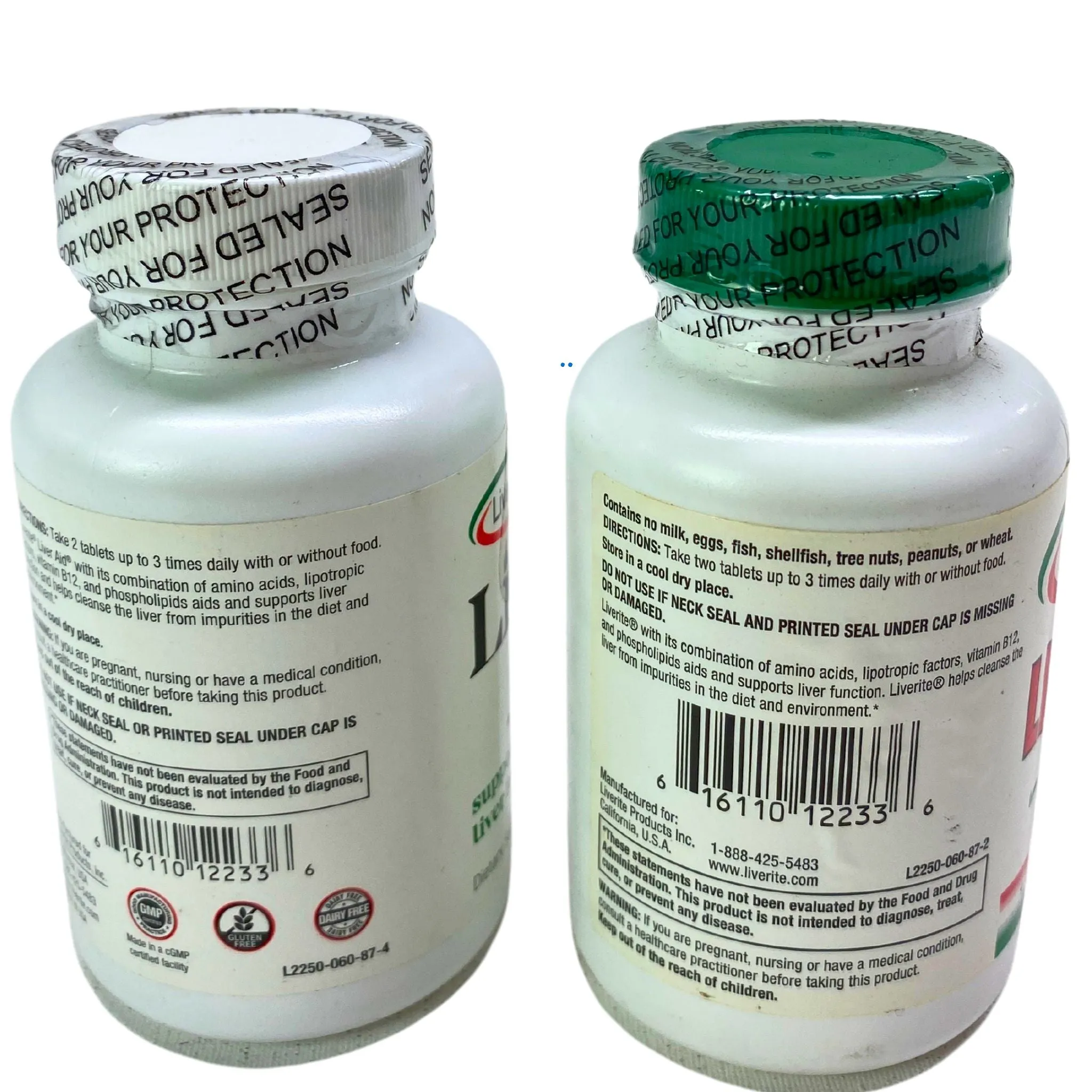 Liverite Liver Aid Supports Liver Function Dietary Supplement (18 Pcs Lot)