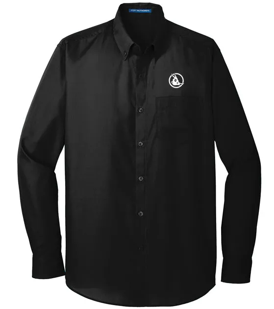 Long Sleeve Carefree Poplin Shirt