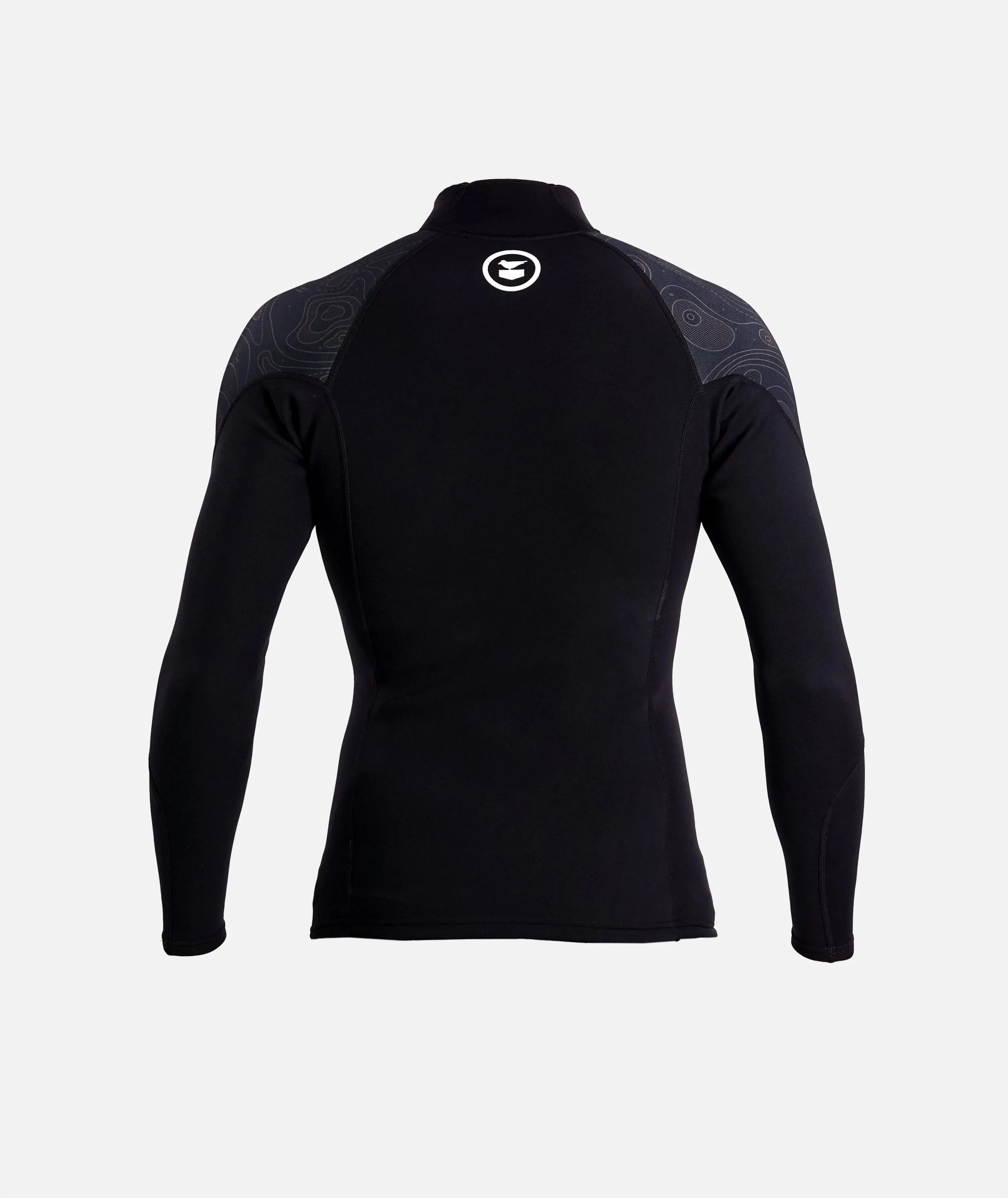 Long Sleeve Wetsuit Top - Black
