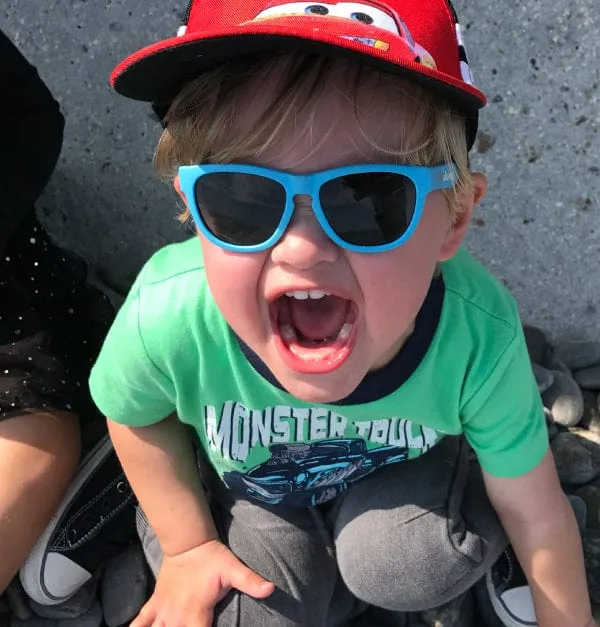Minishades Polarized Sunglasses Baby Blue - Kids'