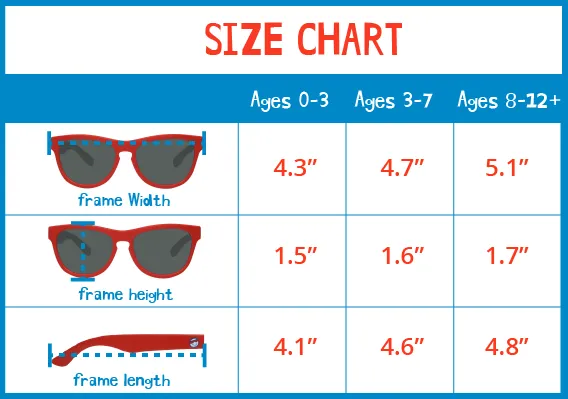 Minishades Polarized Sunglasses Baby Blue - Kids'