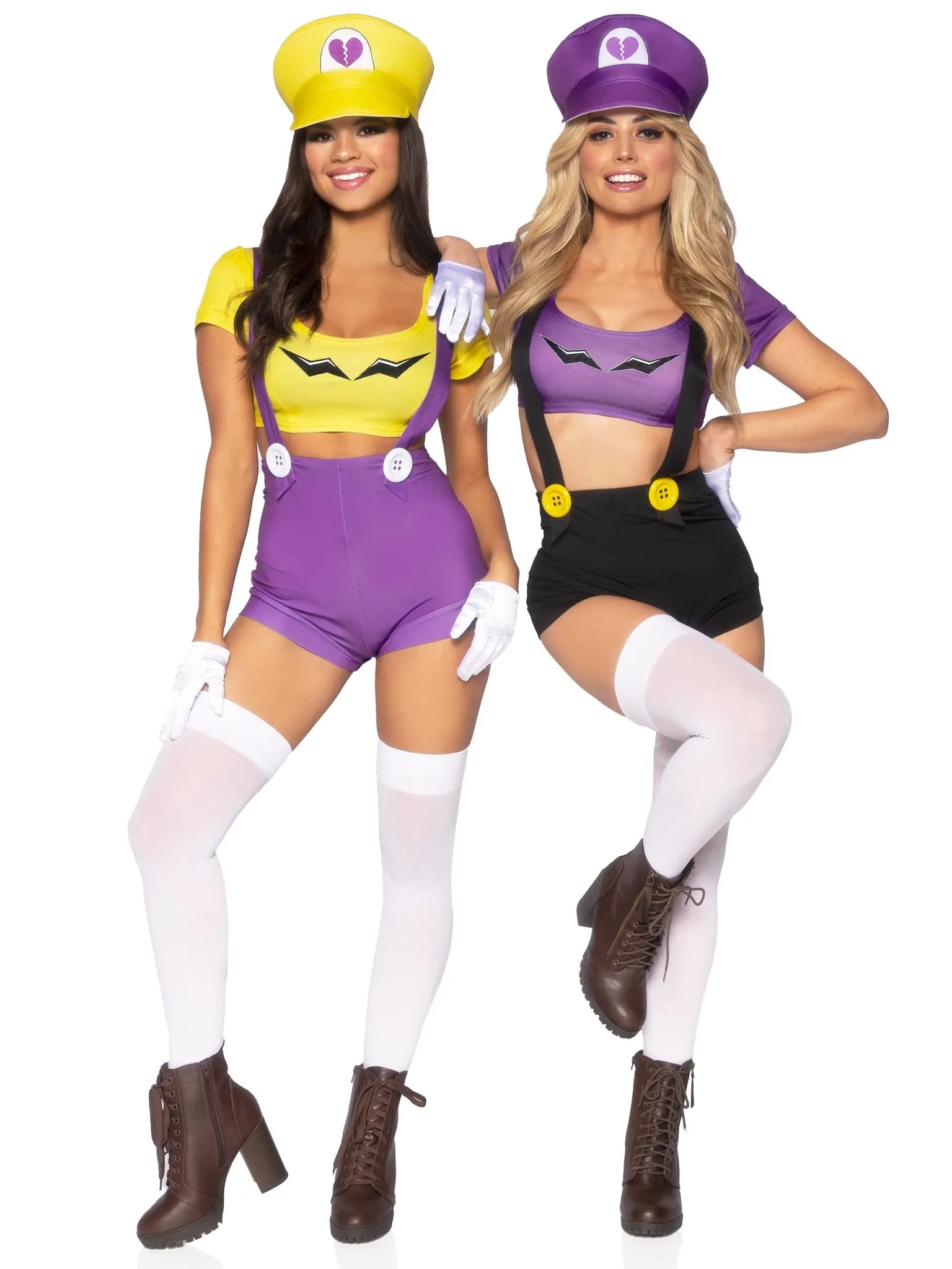 Mischievous Gamers Duo Friend Costume