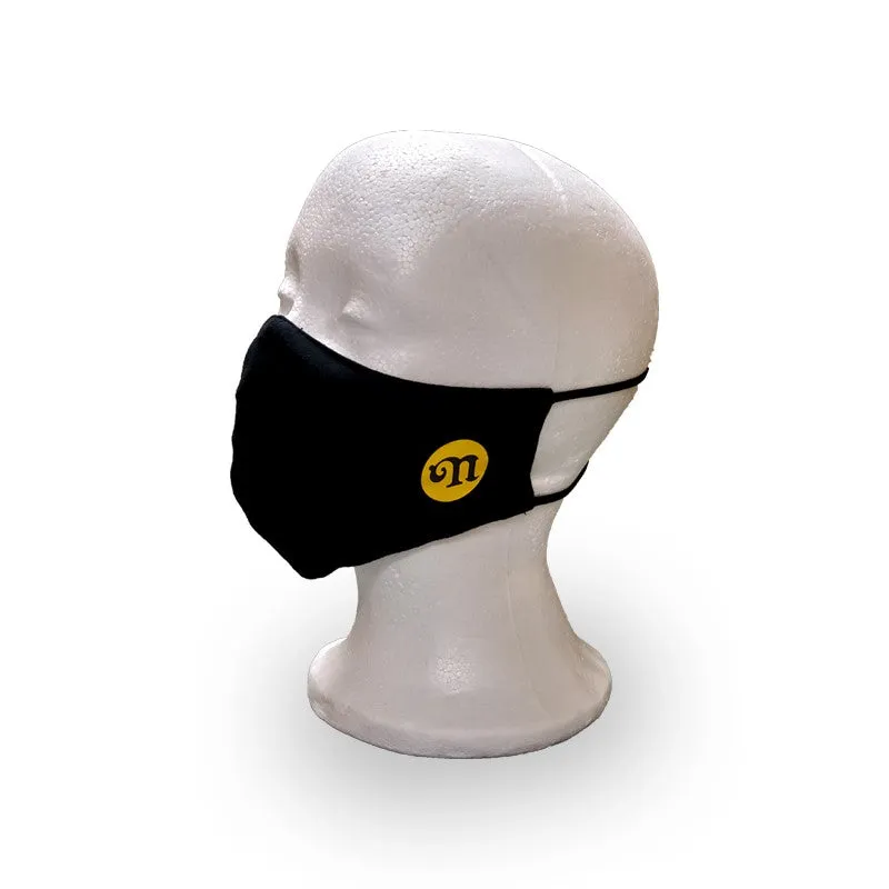 Nathan's Famous Face Mask - Black