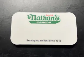 Nathan's Famous Name Badge