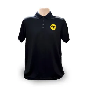 Nathan's Famous Uniform - Manager Unisex Polo Shirt - Black