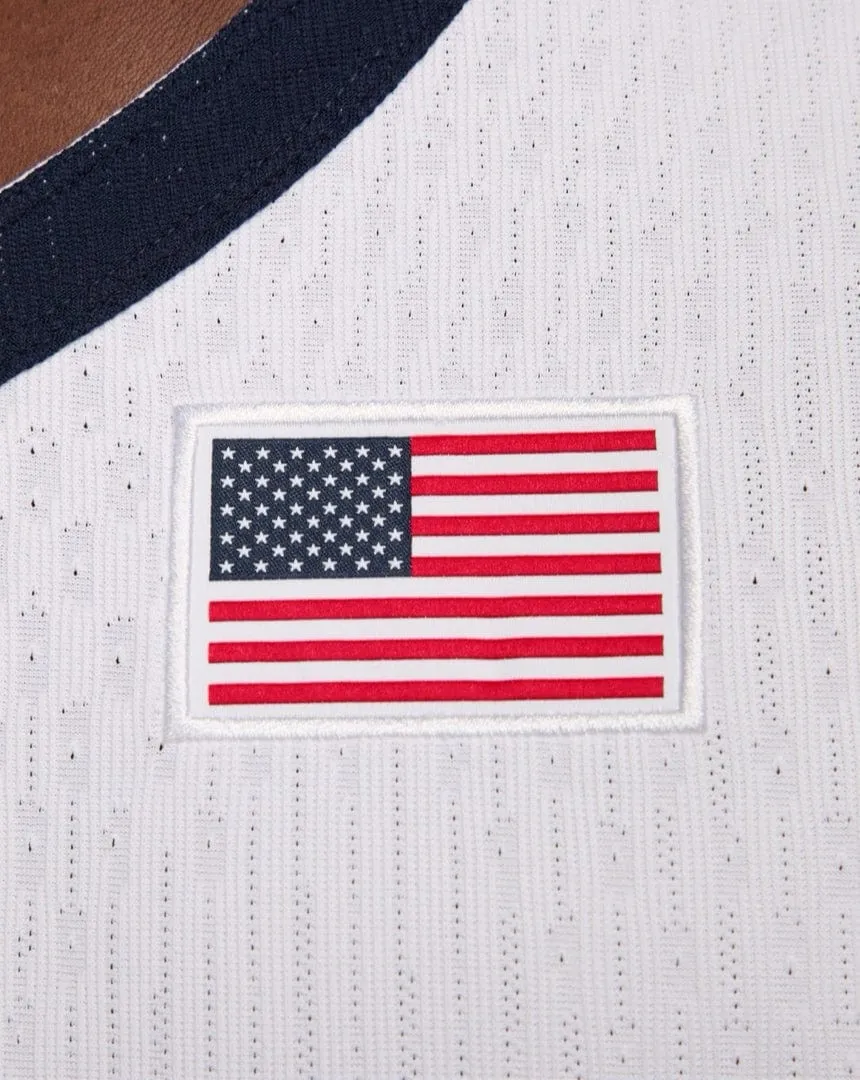 Nike SB Olympic Dri-Fit ADV Sleeveless Jersey - White / Sport Red