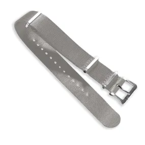 Nylon Watch Strap Grey 22 MM