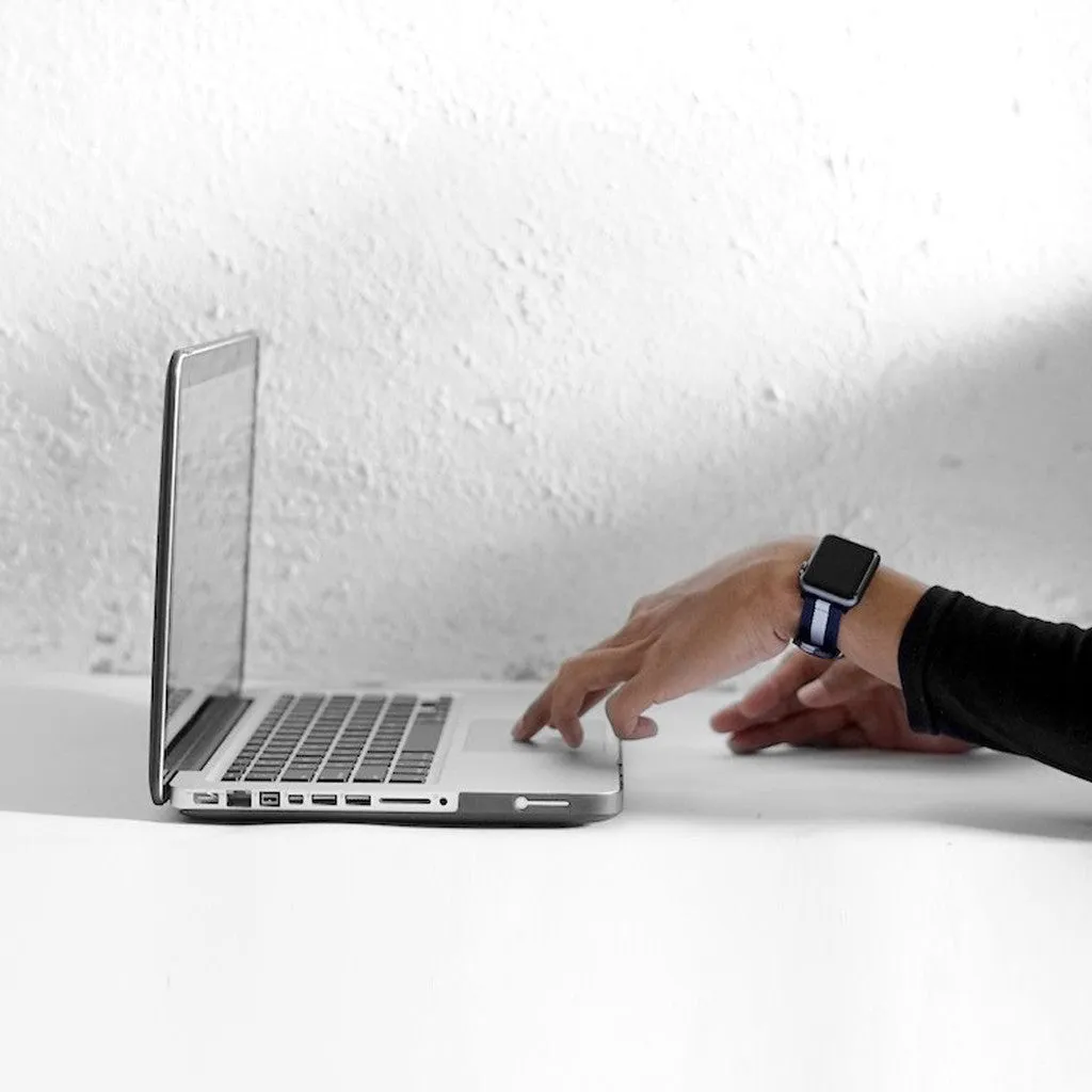 Stylish and Durable Nyloon Cambridge Nylon Apple Watch Band