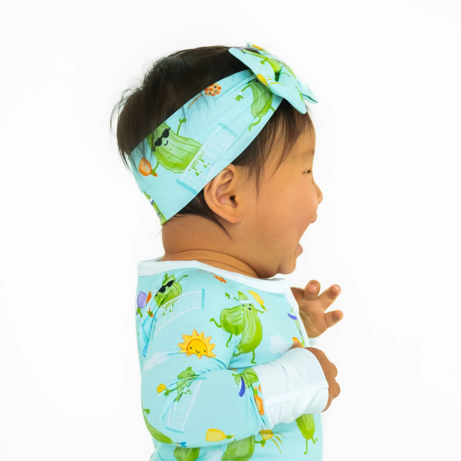 Pickle Power Luxe Bow Headband