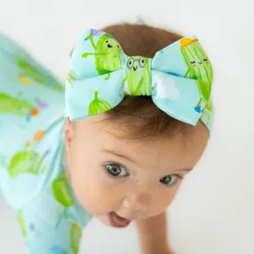 Pickle Power Luxe Bow Headband