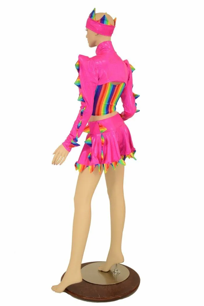 Pink & Rainbow "Spiky AF"