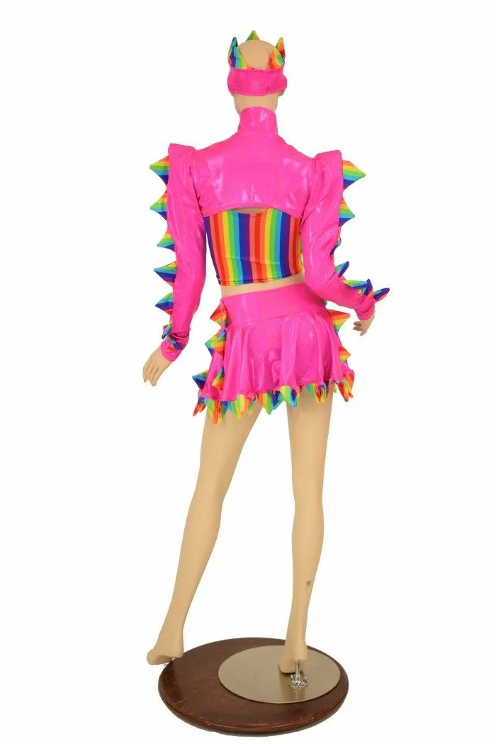 Pink & Rainbow "Spiky AF"
