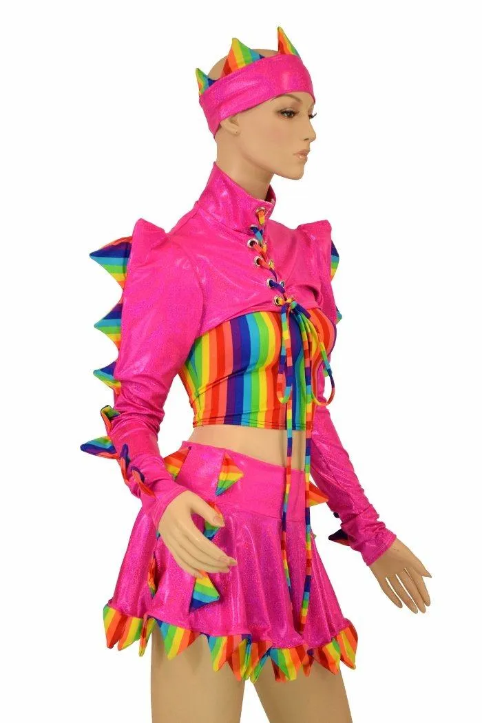 Pink & Rainbow "Spiky AF"
