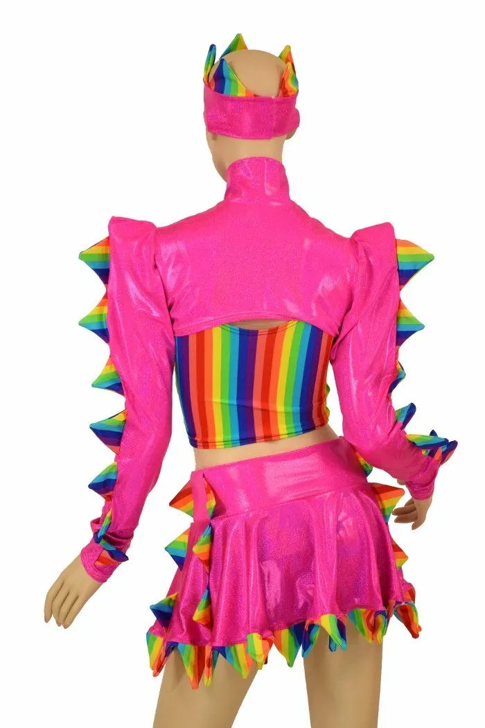 Pink & Rainbow "Spiky AF"