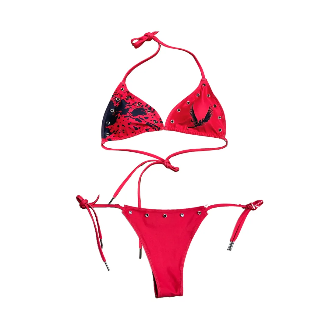 "Blood Bath" Metal Bikini Set (BOTTOM)