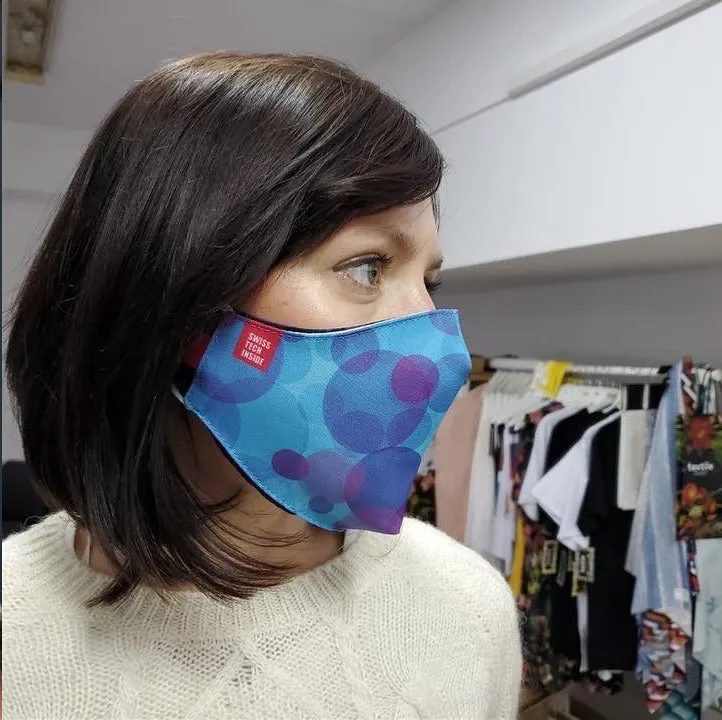 "Bubble Up Mask" by AMOS - Reusable Mask