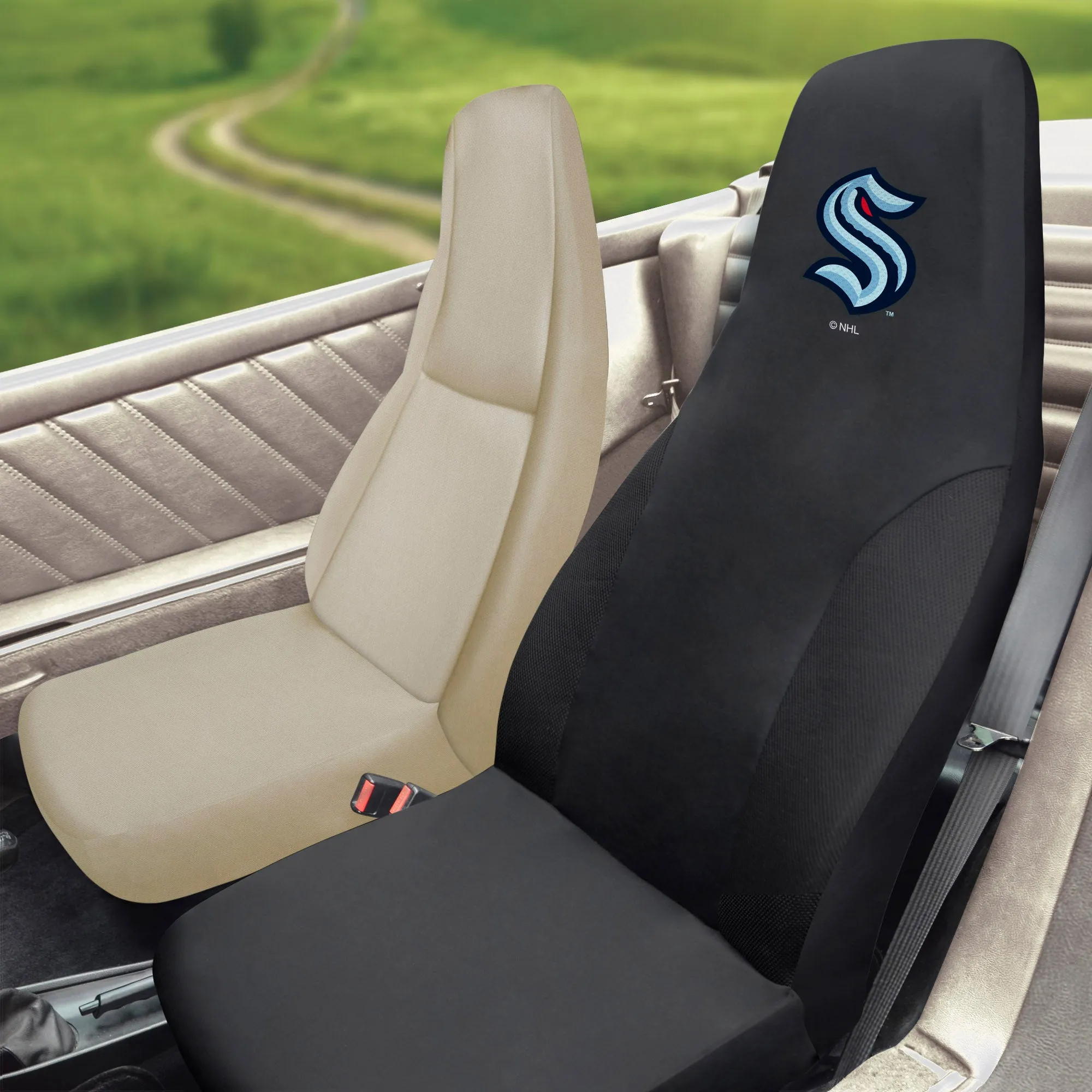 Seattle Kraken Seat Cover