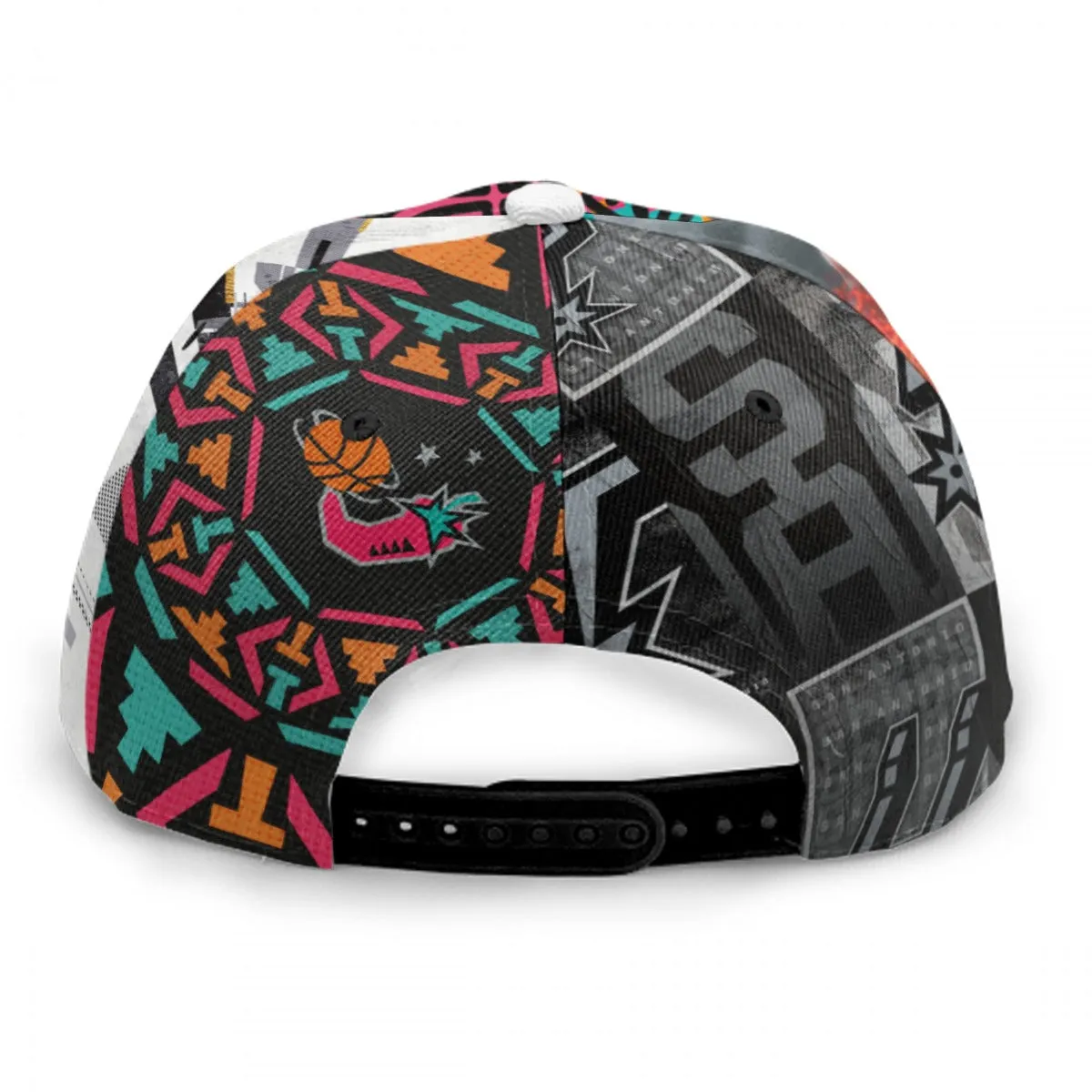 Spurs Baseball Cap With Flat Brim