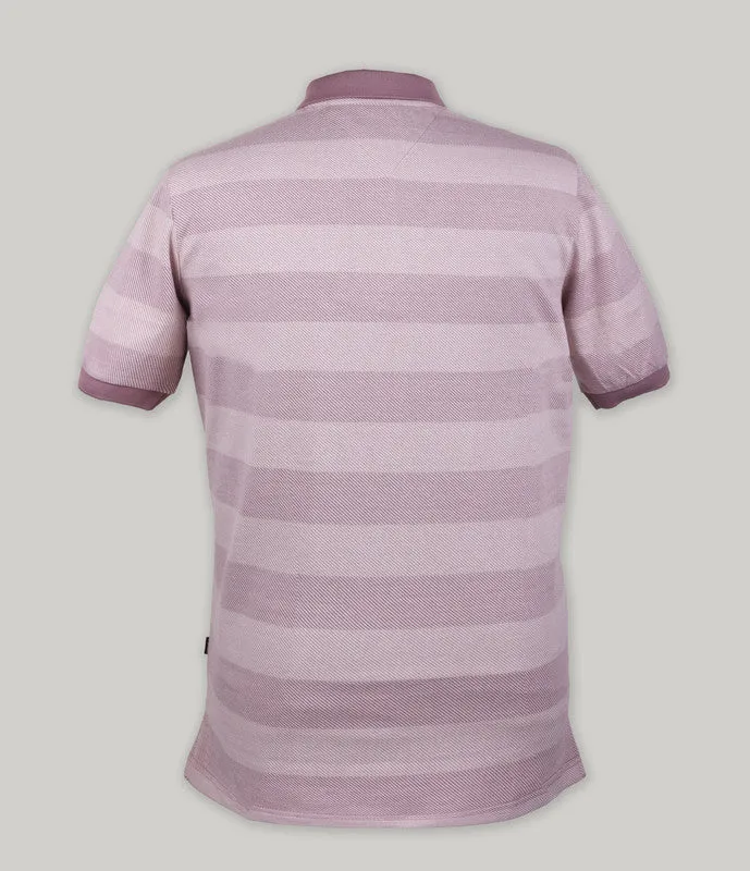 Stripe Pique Polo