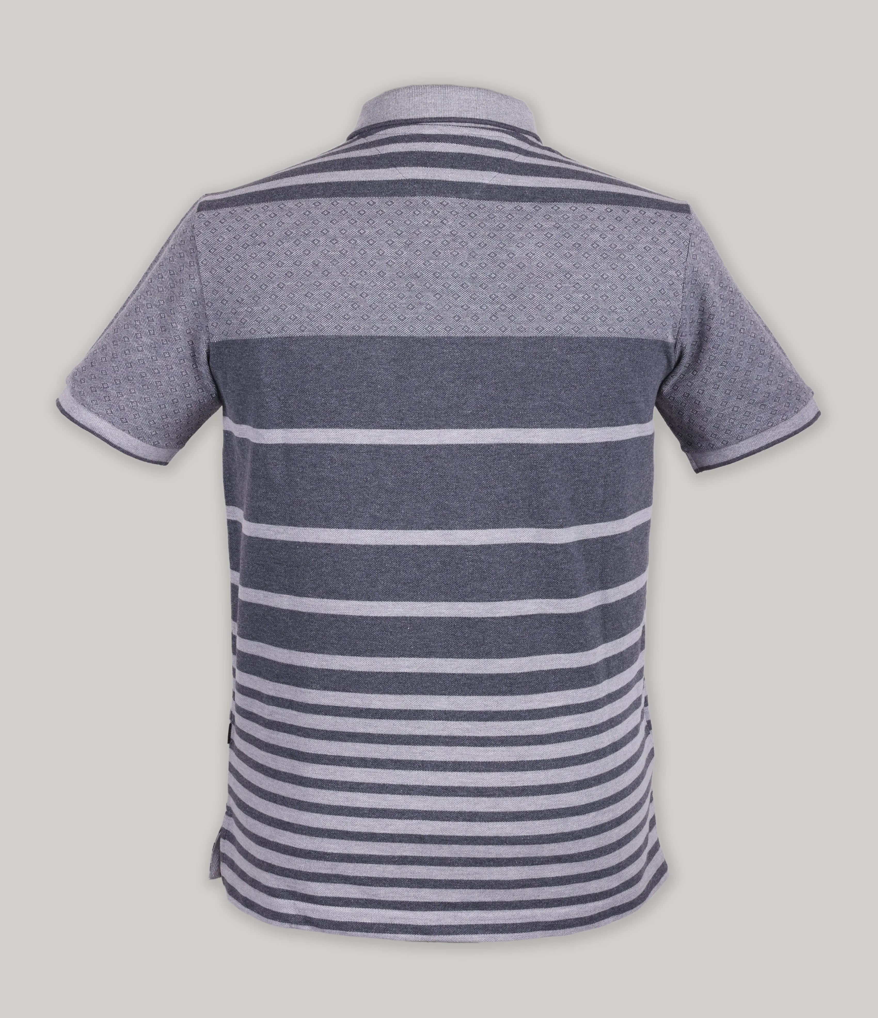 Stripe Pique Polo