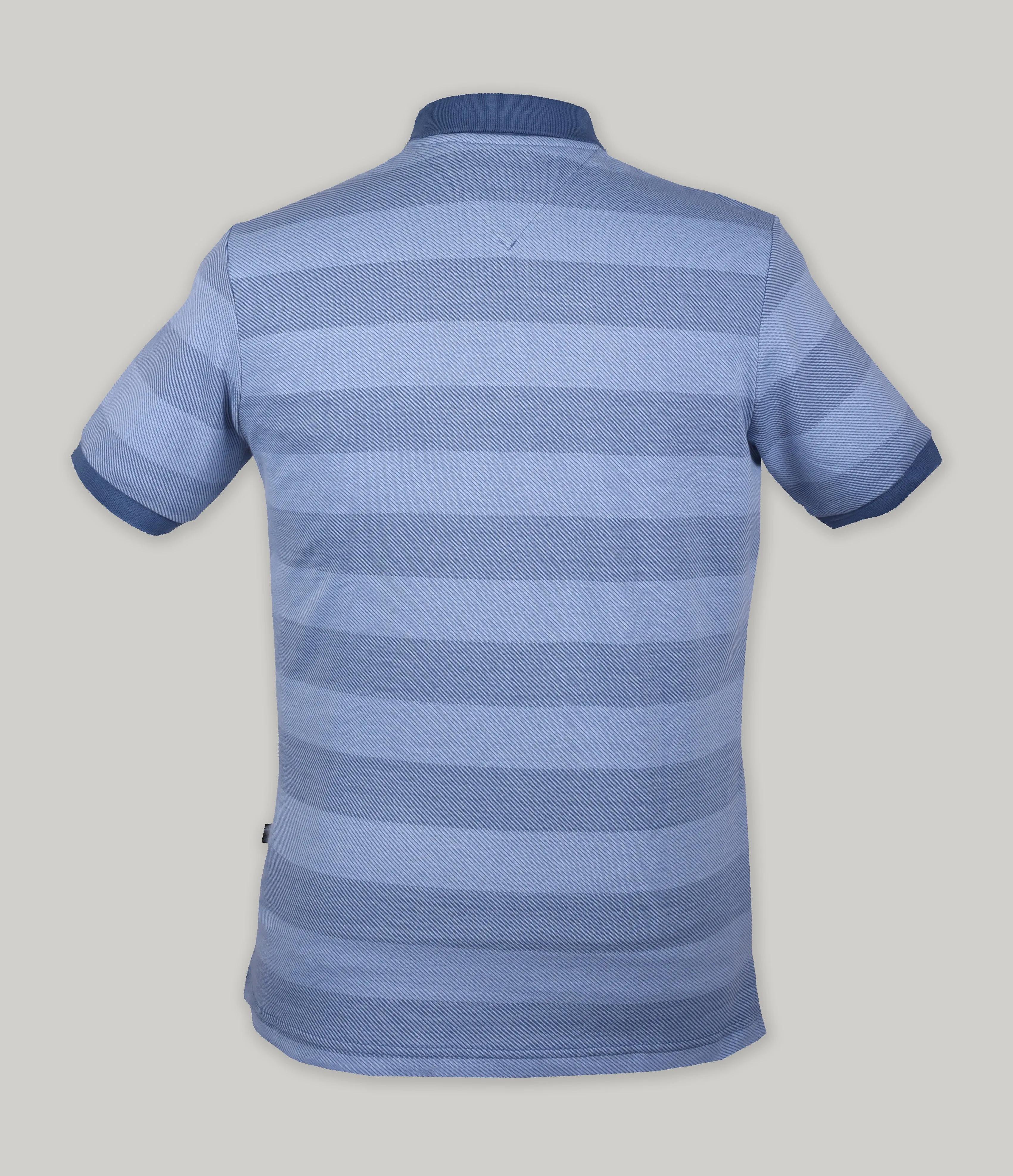 Stripe Pique Polo