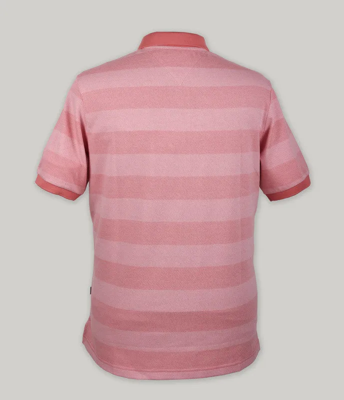 Stripe Pique Polo