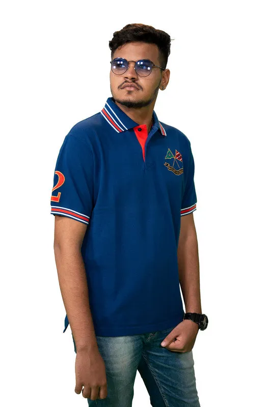 Tipped Collar Solid Polo