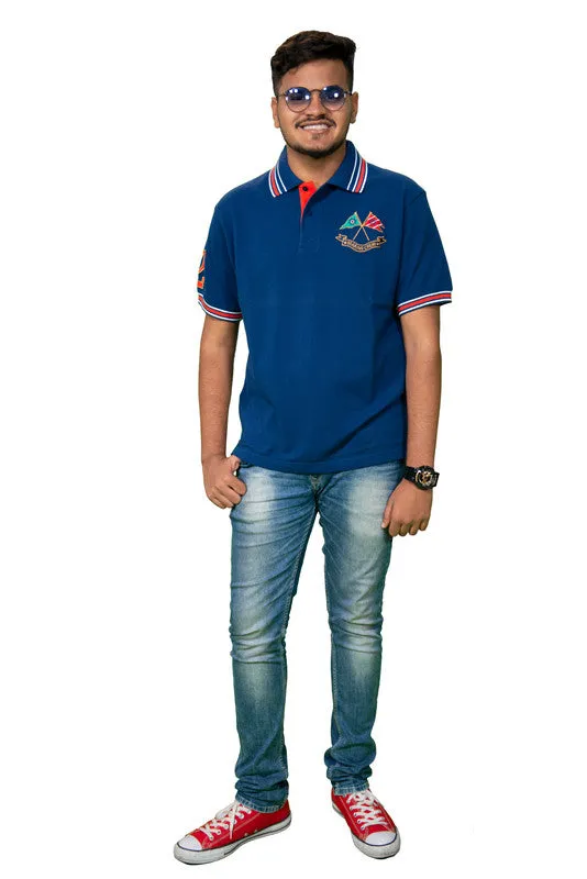 Tipped Collar Solid Polo