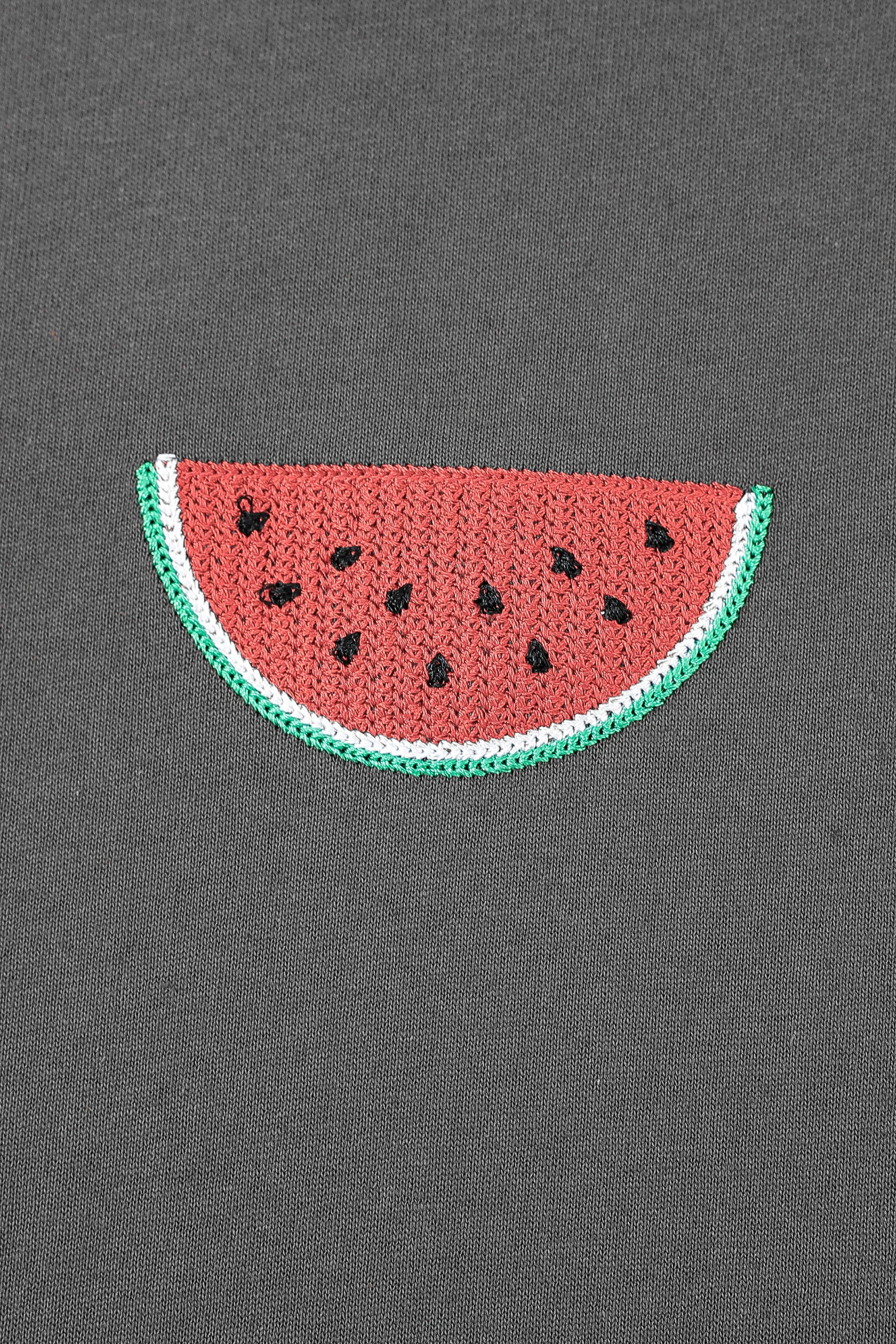 Watermelon Embroidered BENEFIT Tee