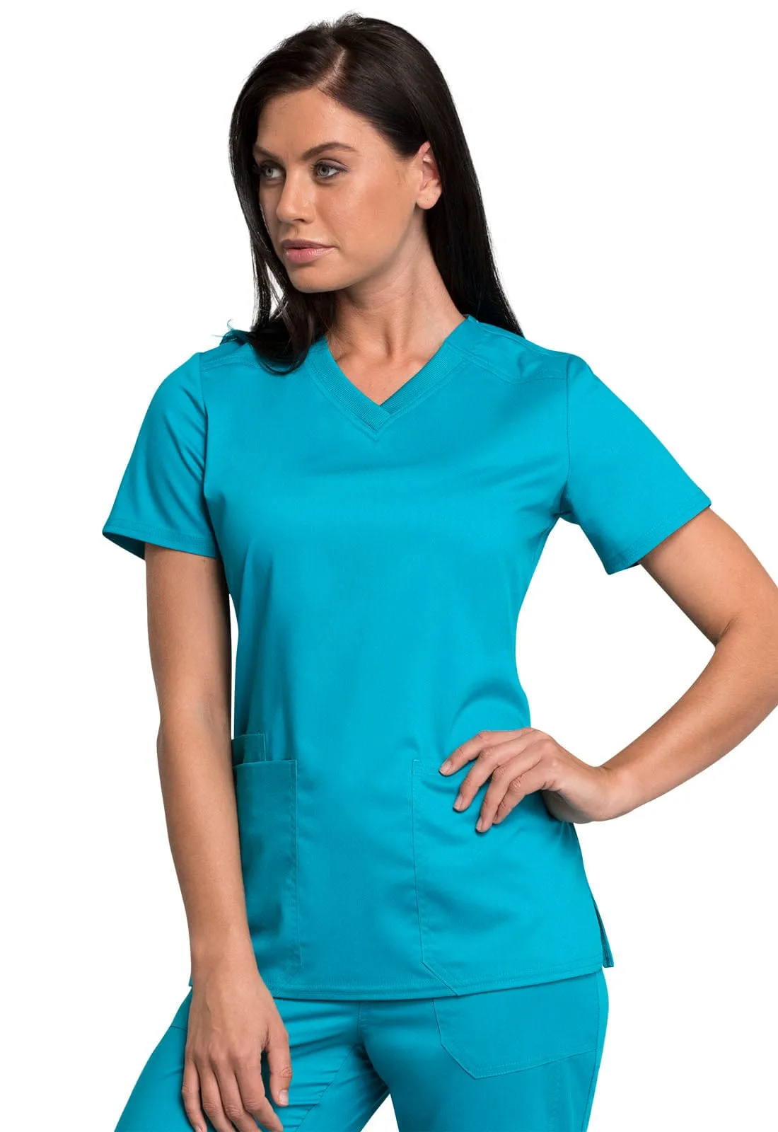 WW Revolution Tech V-Neck Scrub Top WW770AB