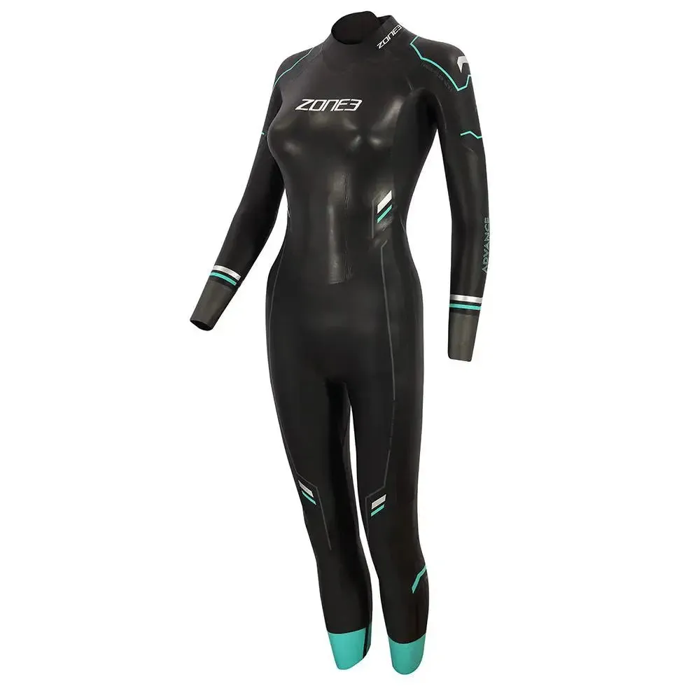 Zone3 | Advance Wetsuit | Dames | Black / Blue