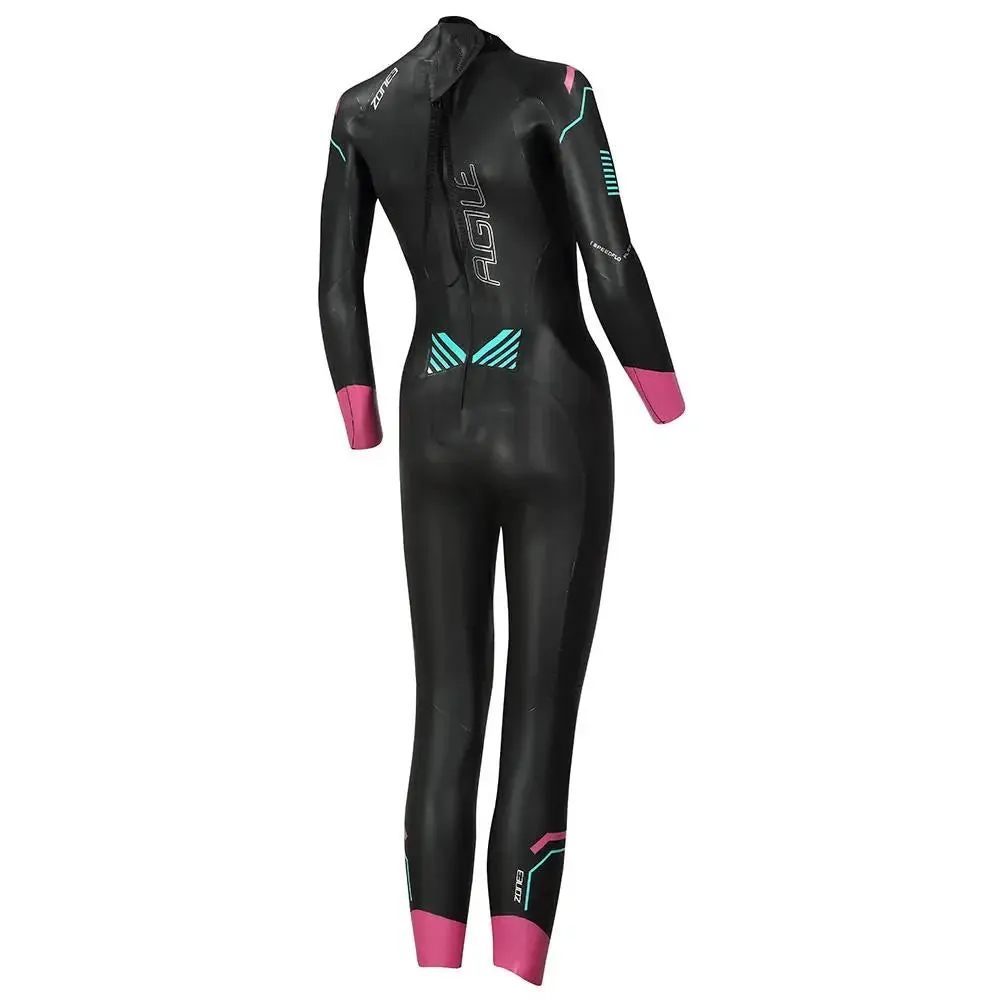 Zone3 | Agile Wetsuit | Dames | Black / Pink